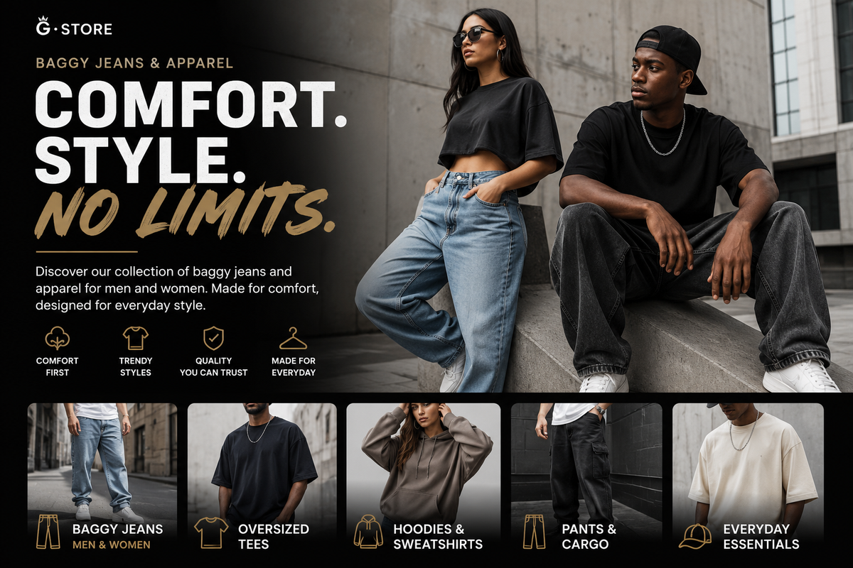 Baggy Jeans & Apparel