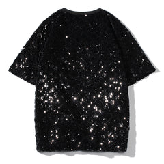 Shiny Hiphop Luxury Short Sleeve T-Shirts