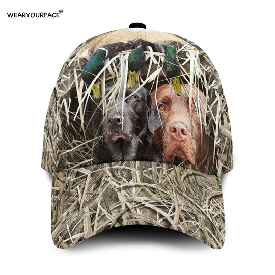 G Style Wildlife Print Baseball Cap Adjustable Breathable Snapback Hat for Men &amp; Women