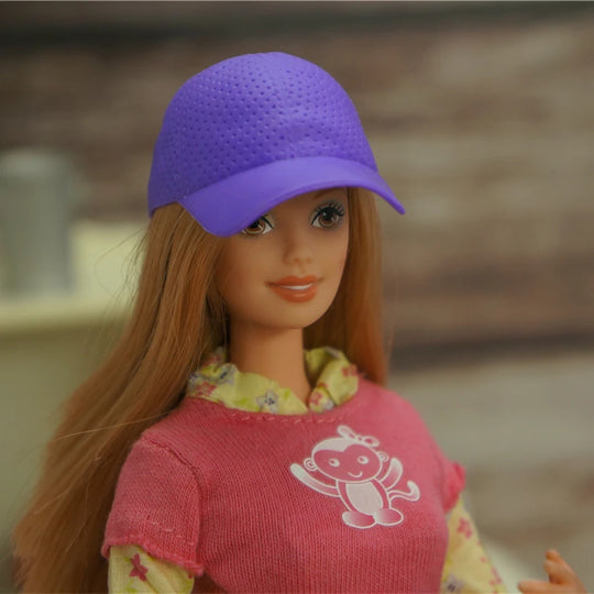 G Kids 1/6 Scale Doll Baseball Cap Miniature Fashion Hat Accessory for Dolls &amp; Collectors