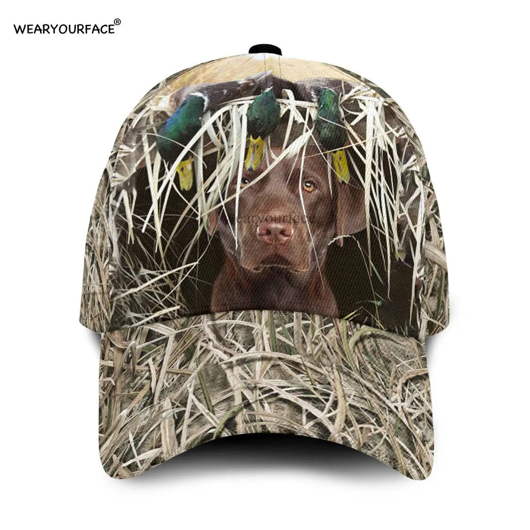 G Style Wildlife Print Baseball Cap Adjustable Breathable Snapback Hat for Men &amp; Women