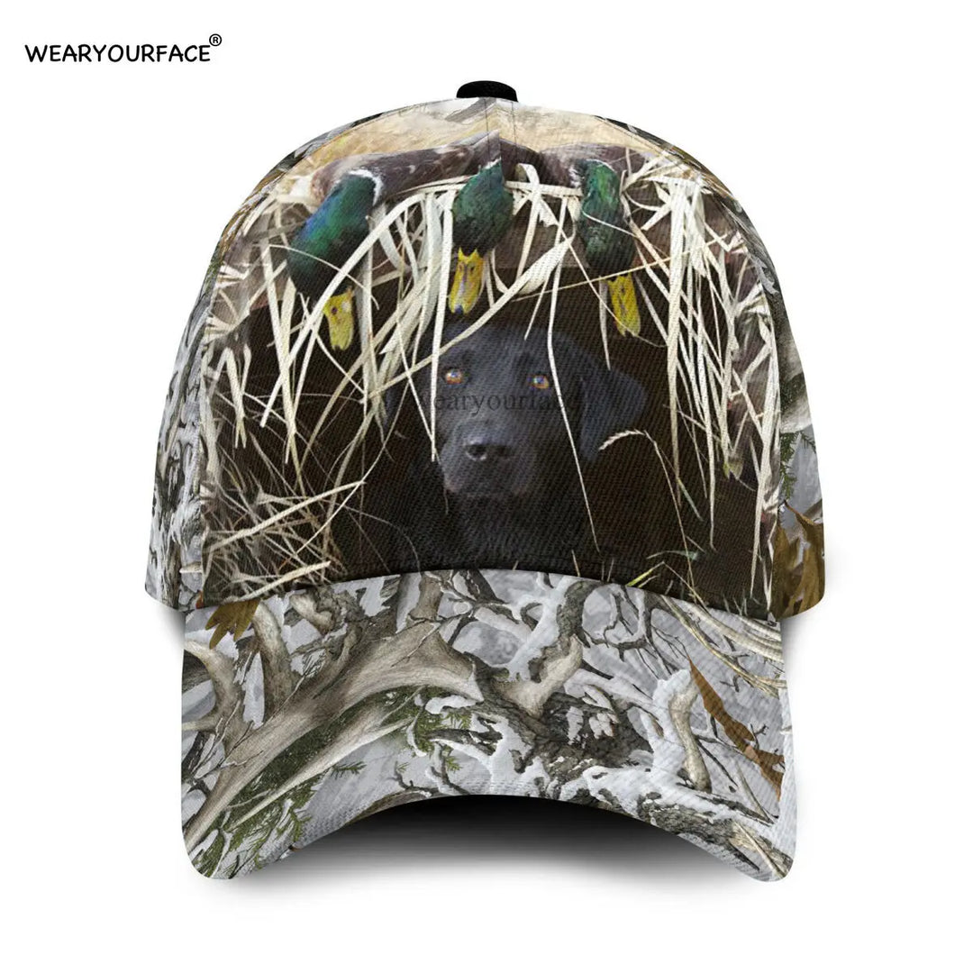 G Style Wildlife Print Baseball Cap Adjustable Breathable Snapback Hat for Men &amp; Women