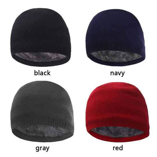 G Active Knitted Winter Beanie Fleece-Lined Unisex Warm Skull Cap