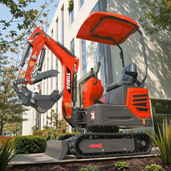Factory Price 1.2 ton Mini Crawler Digger 1000 kg Small Excavator Chinese Manufacturer Mini Excavator Kubota Customizable Sale