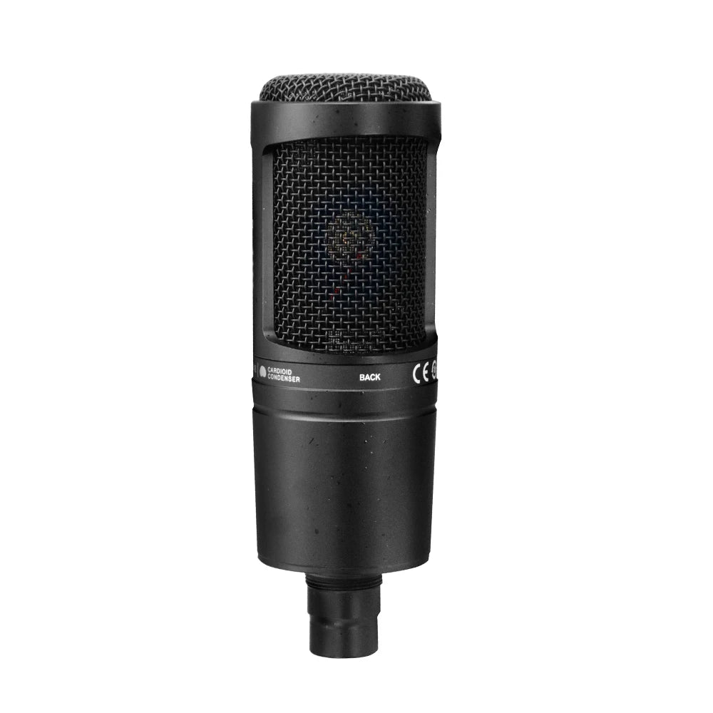 G Creator AT2020 Cardioid Condenser Microphone Large-Diaphragm Studio Mic for Podcasting, Streaming &amp; Recording