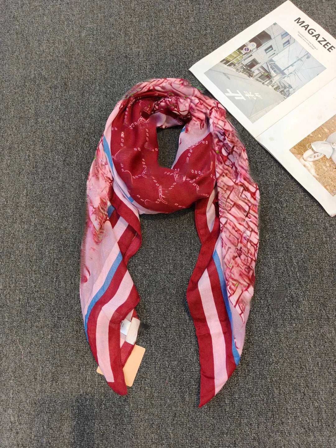 G Style European Print Scarf Soft Versatile Shawl &amp; Lightweight Fashion Wrap