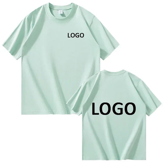 G Style Custom Printed Cotton T-Shirt Unisex Short Sleeve Crew Neck Graphic Tee