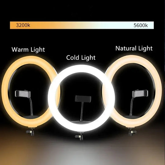 G Creator 12-Inch Dimmable USB LED Ring Light Professional Lighting for Live Streaming, Photography &amp; Video