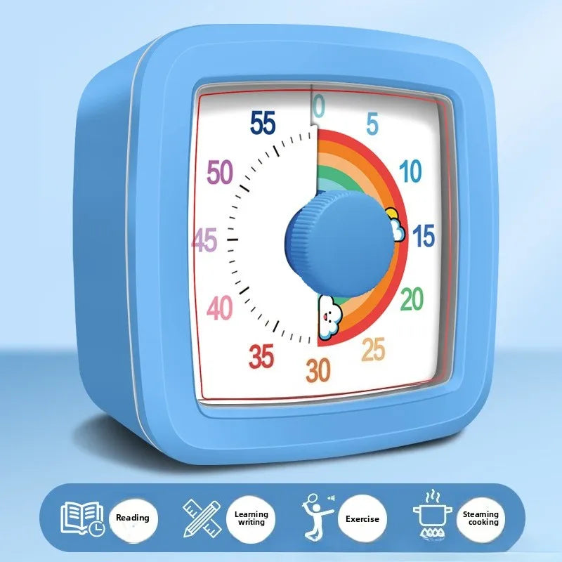 G Workspace 60-Minute Visual Countdown Timer Silent Timer for Kids, Classroom, Kitchen &amp; Home