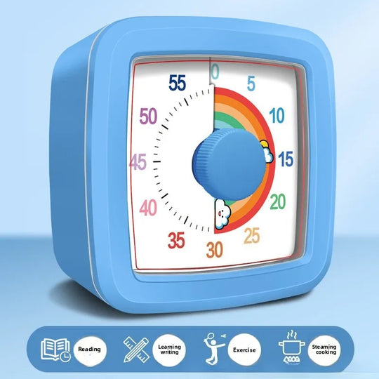 G Workspace 60-Minute Visual Countdown Timer Silent Timer for Kids, Classroom, Kitchen &amp; Home