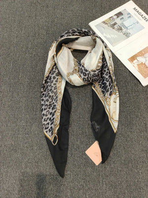 G Style European Print Scarf Soft Versatile Shawl & Lightweight Fashion Wrap