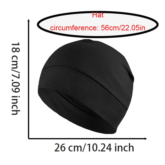 G Active 2-Pack Lightweight Skull Caps Breathable Unisex Beanie Helmet Liners