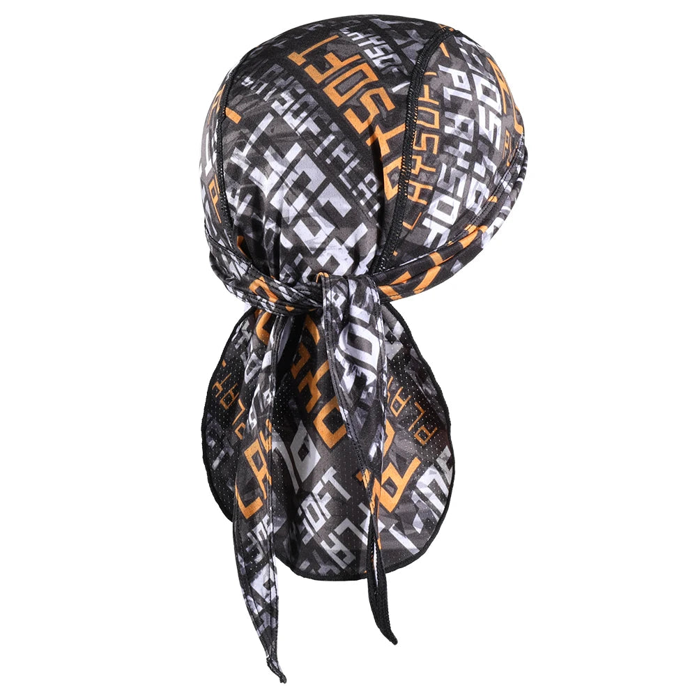 G Active Quick-Dry Cycling Bandana Cap Breathable Sports Head Wrap Helmet Liner (1 or 2 Pack)