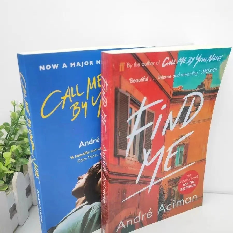 Call Me By Your Name & Find Me by Andre Aciman 2 Books