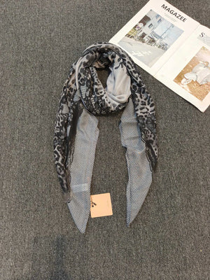 G Style European Print Scarf Soft Versatile Shawl & Lightweight Fashion Wrap