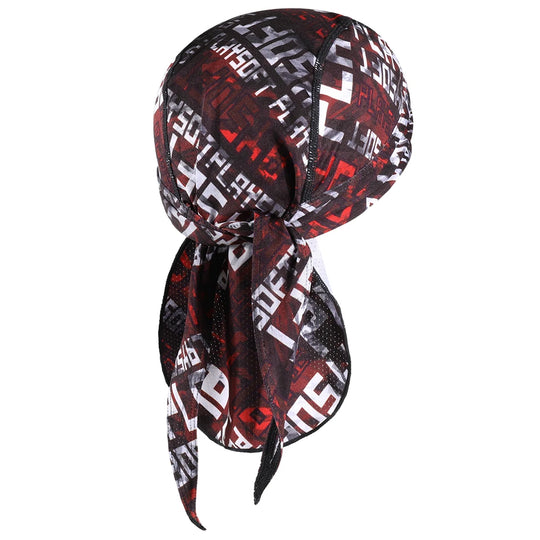 G Active Quick-Dry Cycling Bandana Cap Breathable Sports Head Wrap Helmet Liner (1 or 2 Pack)