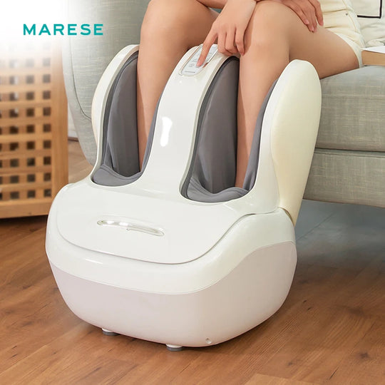 G Active Electric Calf &amp; Foot Massager with Heat Air Compression Shiatsu Leg Massage Machine