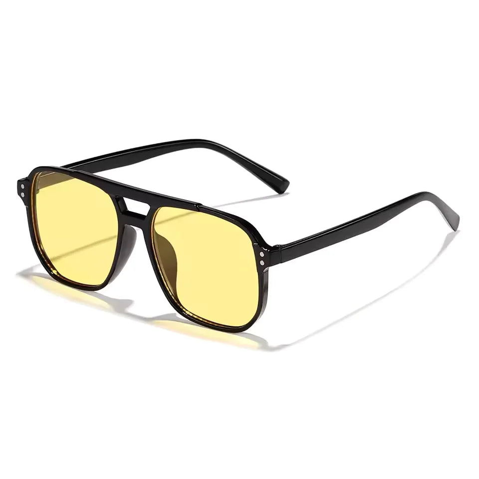 G Style Oversized Square Sunglasses Unisex Vintage UV400 Fashion Eyewear