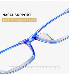 Men Ultra Light Reading Eyewear Fashion Printed Anti Blue Reading Glasses Women Spring Leg Presbyopic Glasses 1.0 To 4.0