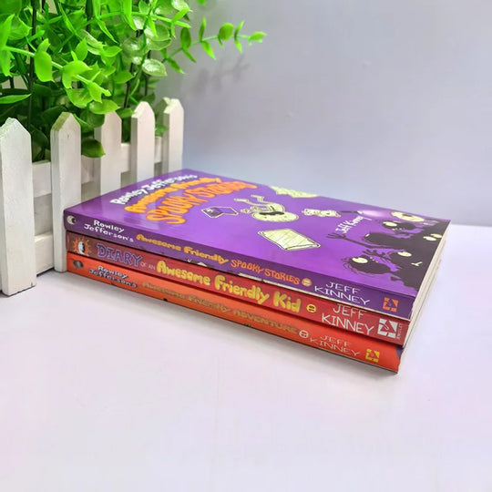 Diary Of An Awesome Friendly 3 Volumes English Books