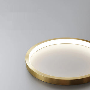 G Living Modern LED Ring Pendant Light Contemporary Hanging Ceiling Light for Bedroom, Living Room & Entryway