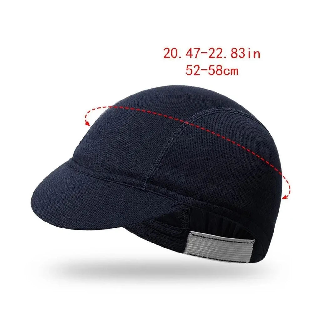 G Active Summer Cycling Cap with Visor UV Protection Helmet Liner for Men &amp; Women