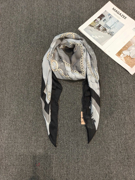 G Style European Print Scarf Soft Versatile Shawl &amp; Lightweight Fashion Wrap