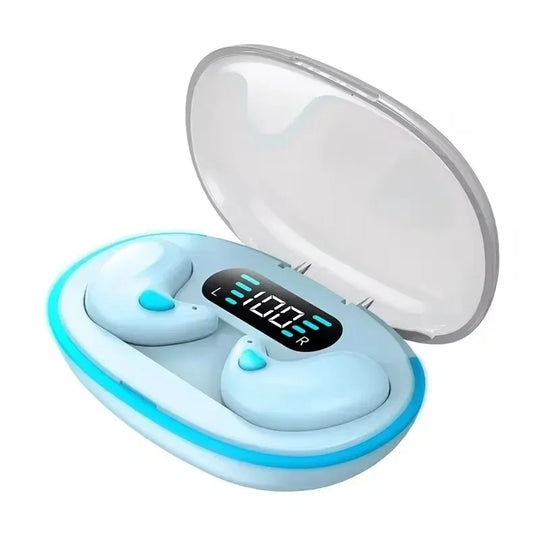G Audio X55 Wireless Sleeping Earbuds Bluetooth 5.3 Mini Earbuds with HD Mic &amp; Waterproof Design