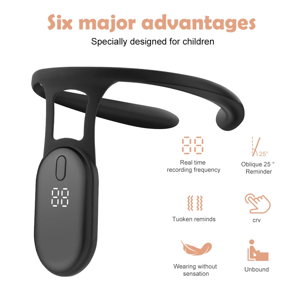 G Active Smart Posture Corrector with Vibration Reminder Adjustable Back &amp; Shoulder Support for Adults &amp; Kids