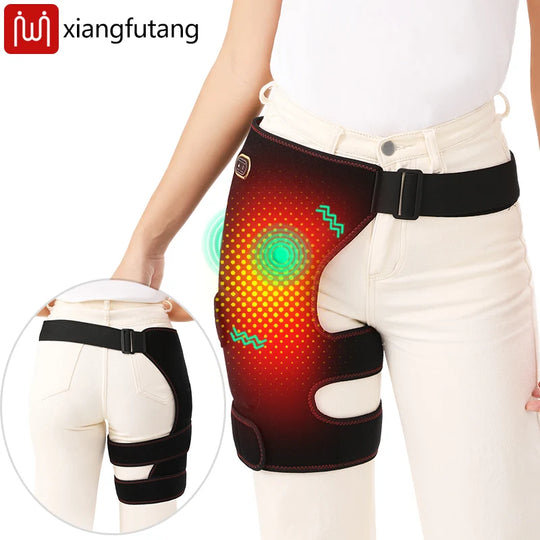G Active Heated Hip Massager 3-Level Waist &amp; Hip Massage Wrap with Vibration