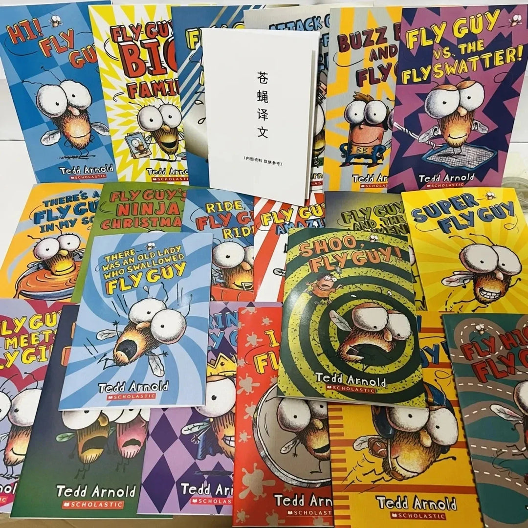 15 Usborne English Books for Children Fly Guy Story Series