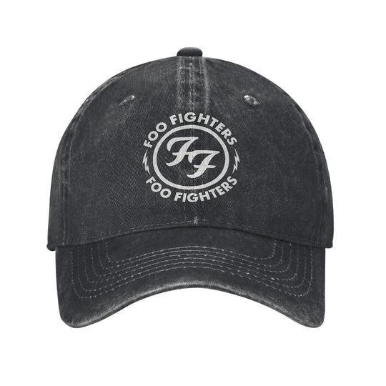 G Style Vintage Washed Denim Baseball Cap Adjustable Unisex Distressed Casual Hat