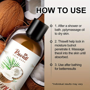 G Active Coconut Body Massage Oil Nourishing Massage Oil with Long-Lasting Coconut Fragrance