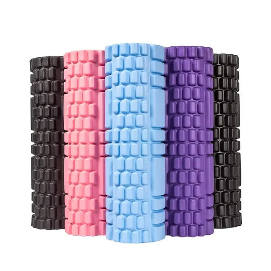 G Active 30cm High-Density Foam Roller Textured Massage Roller for Pilates, Yoga &amp; Fitness