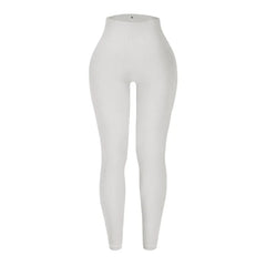 Thread Solid Leggings Women Seamless Knit Yoga Pants High Waist Hip Liftting Tights Fashion Slim Workout Running Sports Leggings