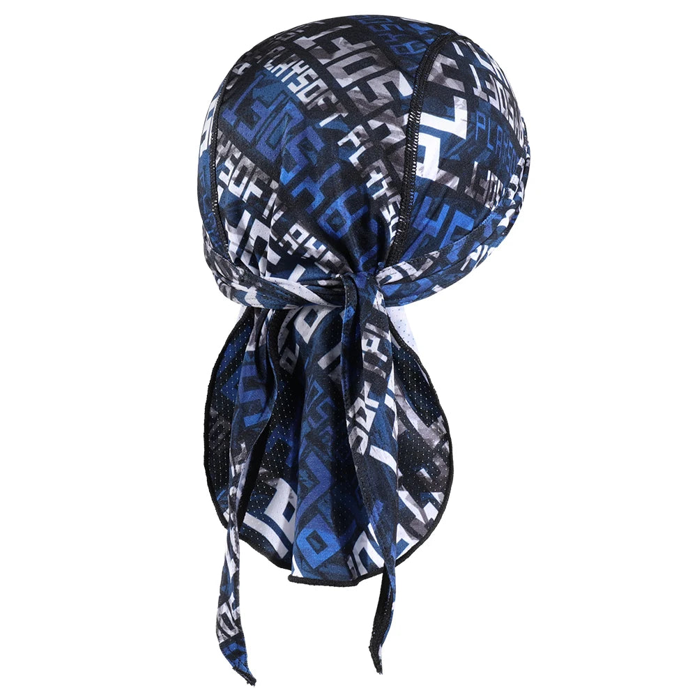 G Active Quick-Dry Cycling Bandana Cap Breathable Sports Head Wrap Helmet Liner (1 or 2 Pack)