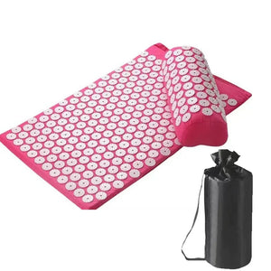 G Active Acupressure Massage Mat & Pillow Set Spike Yoga Mat for Relaxation & Wellness