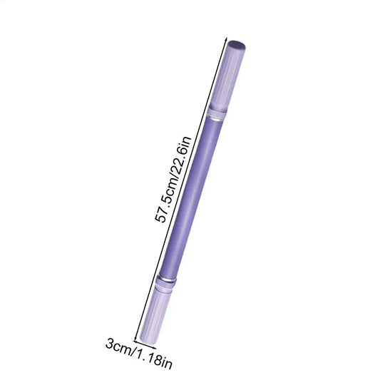 G Active Yoga Stretching Stick &amp; Massage Roller Ergonomic Fitness Tool for Home Workouts
