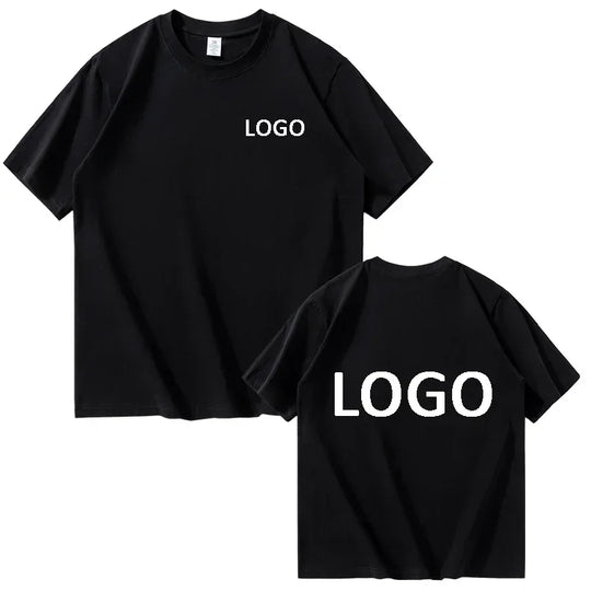 G Style Custom Printed Cotton T-Shirt Unisex Short Sleeve Crew Neck Graphic Tee