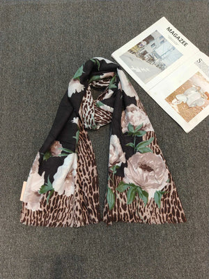 G Style European Print Scarf Soft Versatile Shawl & Lightweight Fashion Wrap