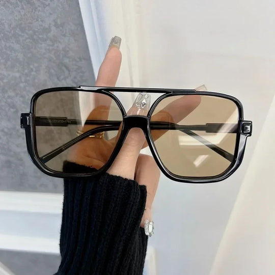 G Style Oversized Rectangle Sunglasses Unisex UV400 Fashion Eyewear