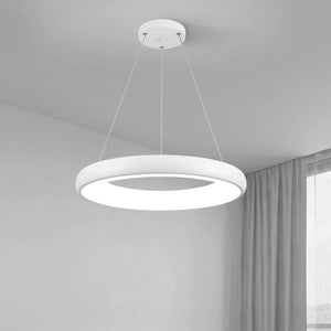 G Living Nordic LED Ring Pendant Light Modern Hanging Ceiling Lamp for Home & Commercial Spaces
