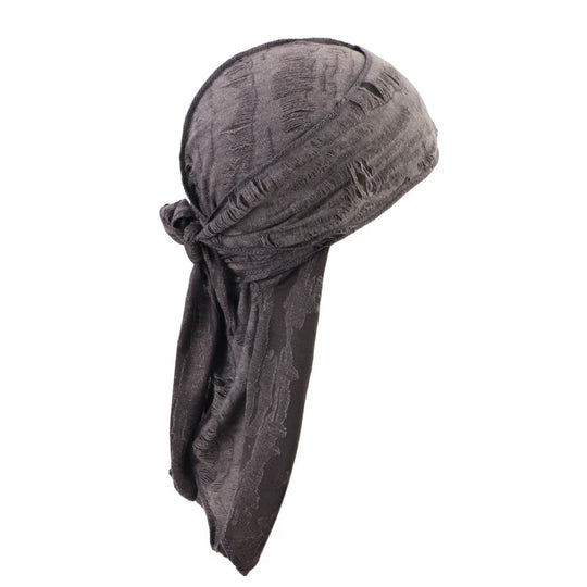 G Style Jersey Durag Unisex Extra Long Tail Head Wrap Cap for Everyday Wear