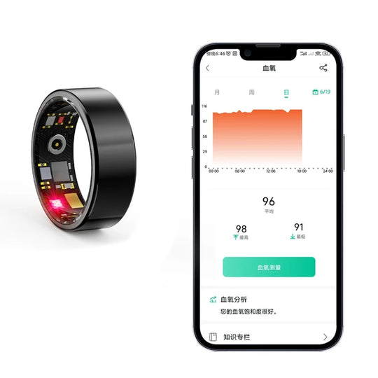G Active Smart Ring for Men &amp; Women Heart Rate, Blood Oxygen, Blood Pressure &amp; Multi-Sport Fitness Tracker