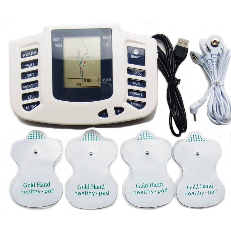 G Active Electric TENS Body Massager Portable Muscle Massage Device for Neck, Back &amp; Feet