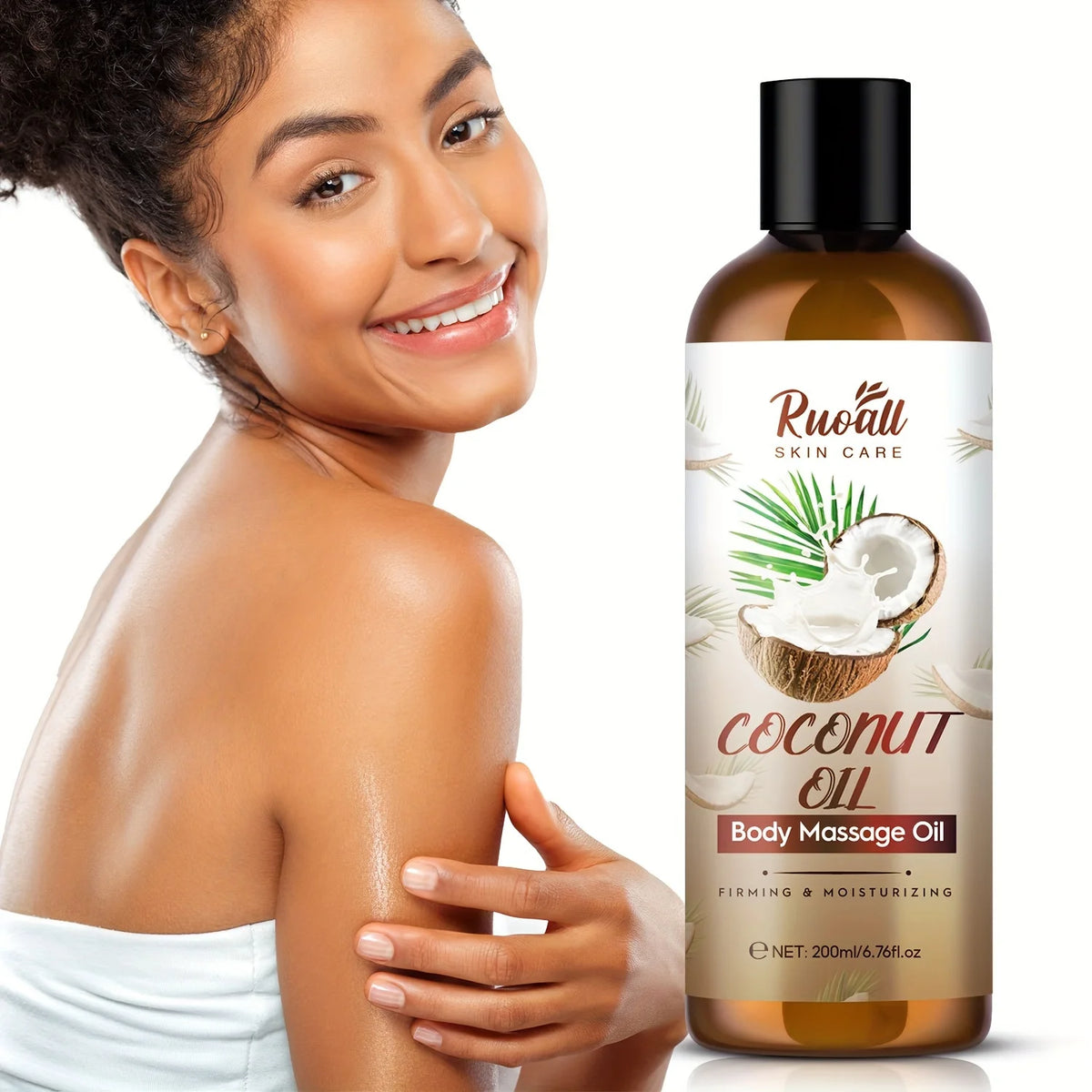 G Active Coconut Body Massage Oil Nourishing Essential Massage Oil with Long-Lasting Fragrance