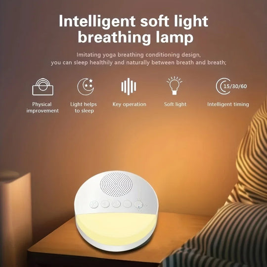 G Active White Noise Sleep Sound Machine Portable Nature Sounds &amp; Relaxation Device for Adults &amp; Babies