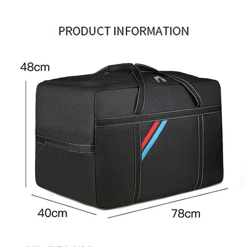 G Travel Large Capacity Rolling Travel Bag Foldable Waterproof Wheeled Luggage