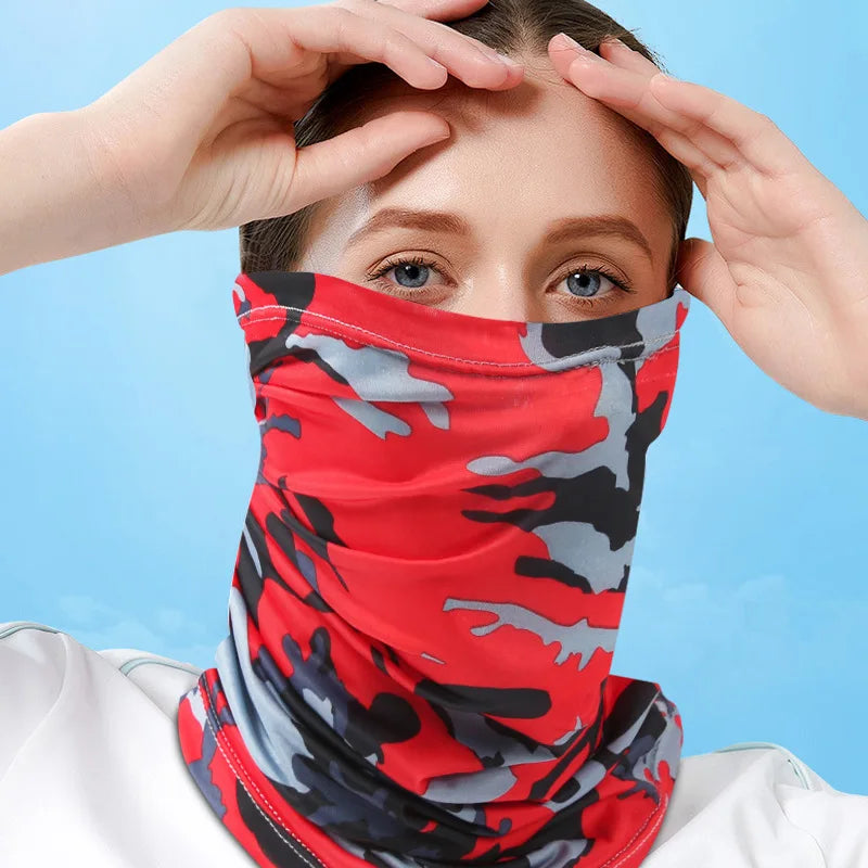 G Active Multi-Function Neck Gaiter UV Protection Outdoor Face Scarf, Bandana &amp; Head Wrap