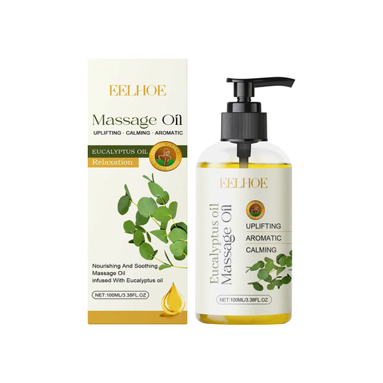 G Active Relaxing Body Massage Oil Hydrating Lightweight Body Oil for Soft, Smooth Skin